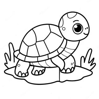 Page A Colorier Dun Mignon Bebe Tortue De Mer 62859-52050