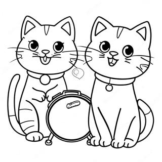 Kid-E-Cats Pages À Colorier