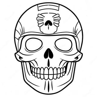 Page A Colorier Skull Trooper 63029-52174