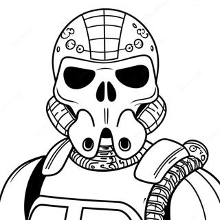 Page A Colorier Skull Trooper 63029-52176