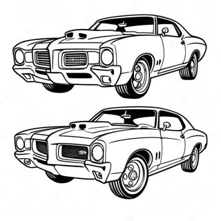 Pontiac Gto Pages À Colorier