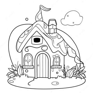 Page A Colorier De La Maison Magique De Licorne 63110-52249