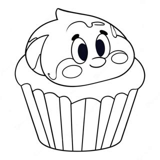 Muffin Bluey Pages À Colorier