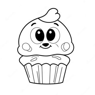 Page A Colorier De Bluey Muffin 6314-5138