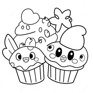 Page A Colorier De Bluey Muffin Avec Des Amis 6315-5142