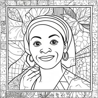 Page A Colorier Du Quilt Colore De Faith Ringgold 63160-52284