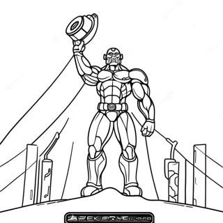 Page A Colorier De Titan Speakerman 6324-5146