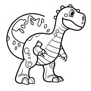 Page A Colorier De Dinosaure Robot 63409-52467