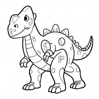 Page A Colorier De Dinosaure Robot Feroce 63410-52474