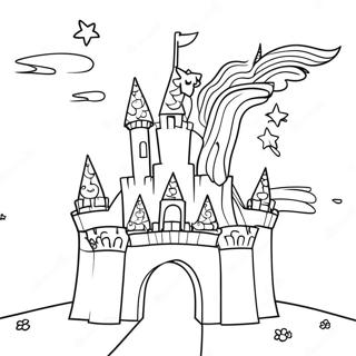 Page A Colorier Chateau De Licorne 63439-52491