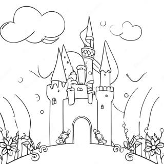 Page A Colorier Chateau De Licorne Magique 63440-52494