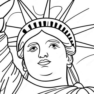 Page A Colorier De La Statue De La Liberte 6345-5168