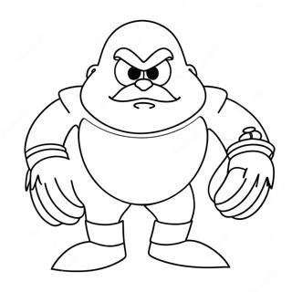 Page A Colorier Dr Robotnik 63469-52503