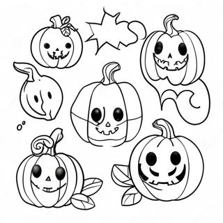 Page A Colorier Mini Halloween 63479-52525