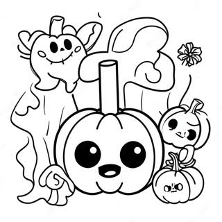 Page A Colorier Mini Halloween 63479-52526