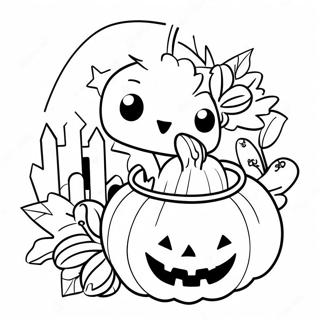 Page A Colorier Mini Halloween 63479-52527