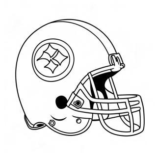 Page A Colorier Du Logo Des Pittsburgh Steelers 6354-5076