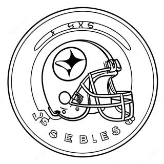 Page A Colorier Du Logo Des Pittsburgh Steelers 6354-5172