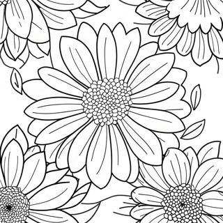 Page A Colorier De Fleur Chrysantheme 63629-52644