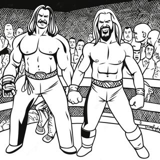 Page A Colorier Des Superstars De La Wwe En Action 6365-5088