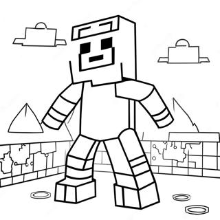 Page A Colorier Piglin De Minecraft 63669-52676