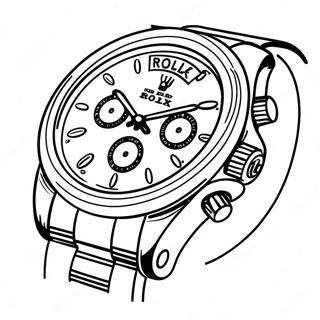 Page A Colorier Logo Rolex 63699-52698