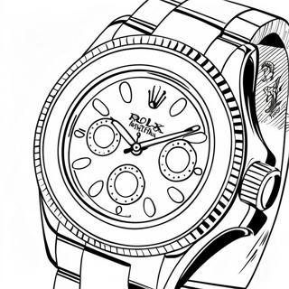 Page A Colorier Logo Rolex 63699-52699