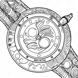 Page A Colorier Logo Rolex 63699-52700