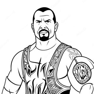 Page A Colorier Wwe 6374-5187