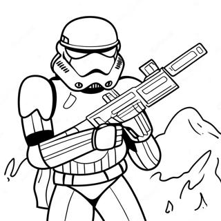 Page A Colorier Trooper Sith Redoutable En Bataille 63750-52747