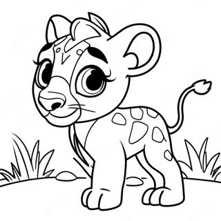 Page A Colorier Kiara La Garde Des Lions 63869-52834