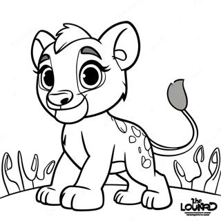 Page A Colorier Kiara La Garde Des Lions 63869-52835