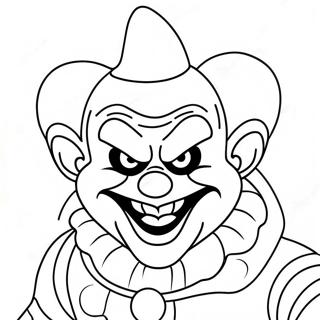 Page A Colorier Clowns Tueur 63899-52858