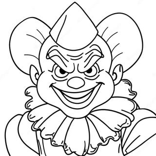 Page A Colorier Clowns Tueur 63899-52859