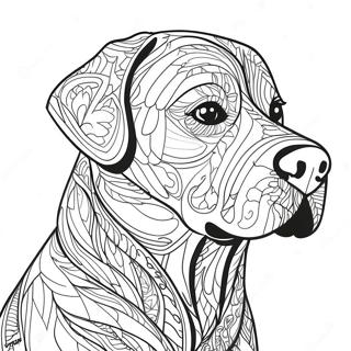 Page A Colorier De Labrador 6394-5106