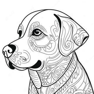 Page A Colorier De Labrador 6394-5108