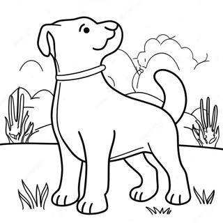 Page A Colorier De Labrador 6394-5202