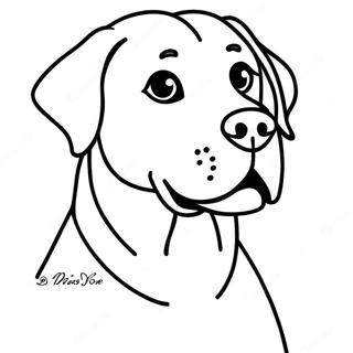 Page A Colorier De Labrador 6394-5203