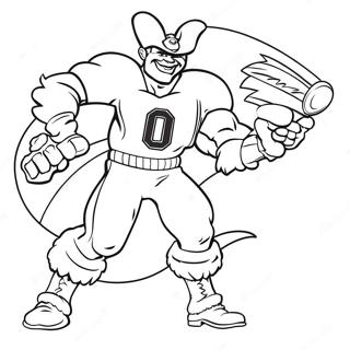 Oklahoma Sooners Pages À Colorier