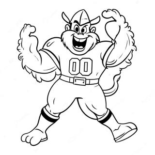 Page A Colorier De La Mascotte Des Oklahoma Sooners 64040-52966