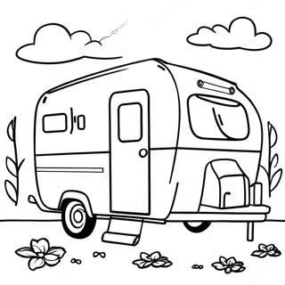 Page A Colorier De Camping 6404-5114