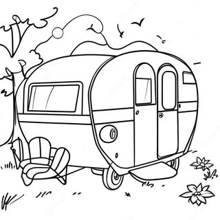 Page A Colorier De Camping 6404-5212