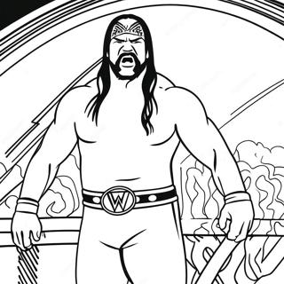 Page A Colorier De La Wwe 64059-52971