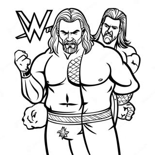 Page A Colorier De La Wwe 64059-52972