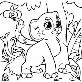 Page A Colorier Des Animaux Colores De La Foret Amazonienne 64140-53056