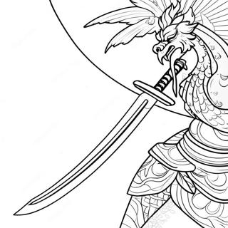 Page A Colorier Du Katana 64159-53062