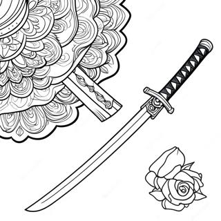 Page A Colorier Du Katana 64159-53064