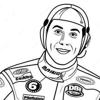 Page A Colorier De La Voiture De Course De Kyle Busch 64169-53070