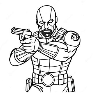 Page A Colorier Deadshot En Action 64230-53118