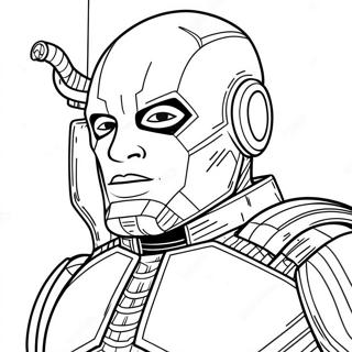 Page A Colorier Deadshot En Action 64230-53119